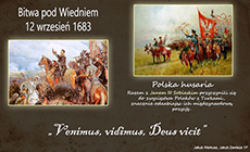 Warkusz Zawisza 1p, 2 miejsce 340 rocznica Bitwy pod Wiedniem,plakat